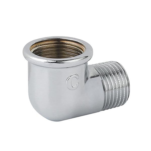 Gomito MF Ottone Cromo Caval 10 Pezzi 343 C005 a 05 - 3