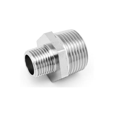Nipple Ridotto Mm in Ottone Cromo Ibp 1 x ½ 10 Pezzi - 3