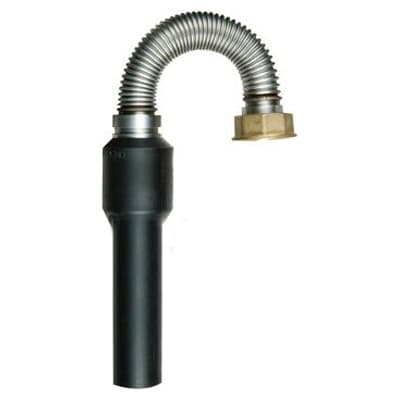 Raccordo di Transizione PE Tubo Flessibile INOX Plass 32 x 1 - 3
