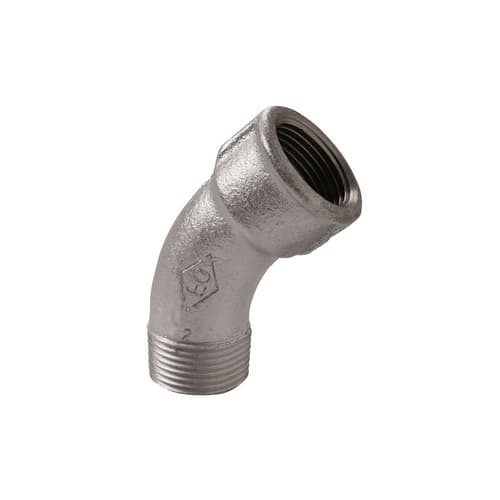 Curva Lunga MF 45 ° Zincata Atusa 21 x 2 - 3