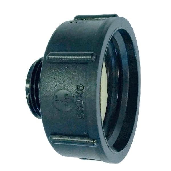 Adattatore Fm in PP con Guarnizione Bucch Att Serbatoio 75 x 2 Fil Gas - 2