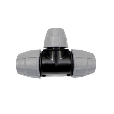 Tee Ridotto a 90 ° Ikaro Raccordo per Polietilene 50 x 40 x 50 - 3