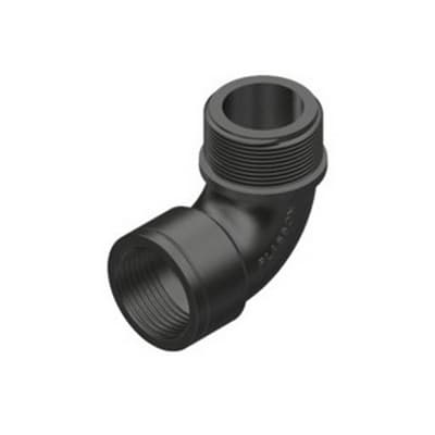 Gomito Filettato a 90 ° Maschio Femmina Plass 331 F51507 a 05 - 3