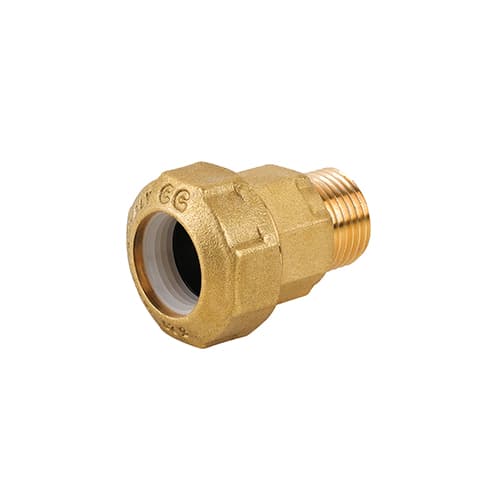 Raccordo Maschio in Ottone per Tubo PE Caval 11 x 2 x 50 - 3