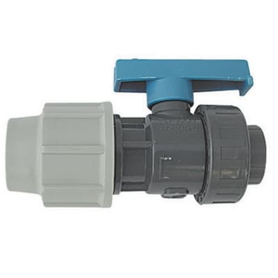 Valvola con Un Att a Compressione e Uno Filettato F.plasson ¾ x 25 - 3