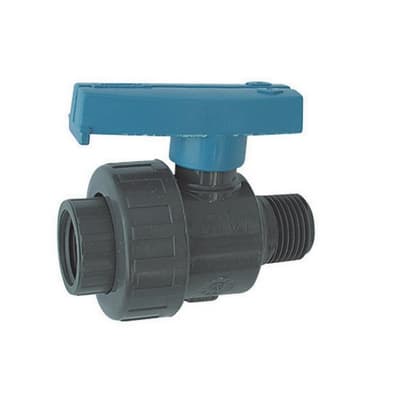 Valvola con Attacchi Filettati MF con Corpo Corto Plasson 11 x 2 - 3