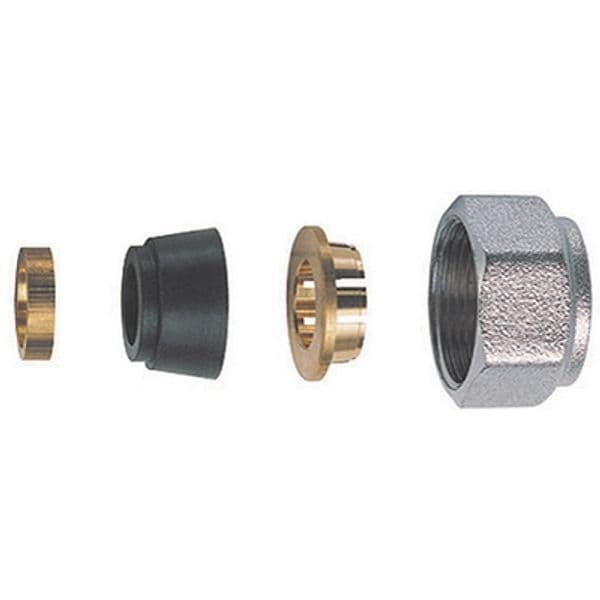 Kit di Tenuta in Gomma a Compressione per Tubo Rame 4 Pezzi Ø 12 S.f – Dh