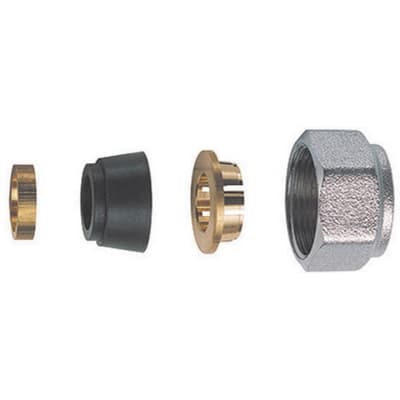 Kit di Tenuta in Gomma a Compressione per Tubo Rame 4 Pezzi Ø 12 S.f - 3