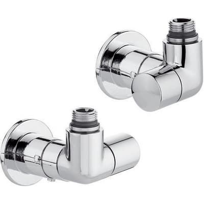 Valvola Termostatizzabile + Detentore Doppia Squadra Calef ½ 323 a 400400 - 2