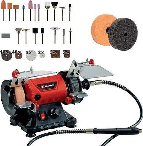 Smerigliatrice da Banco Tcxg 75 Kit Einhell Volt 230 Watt 150 mm 75 - 2