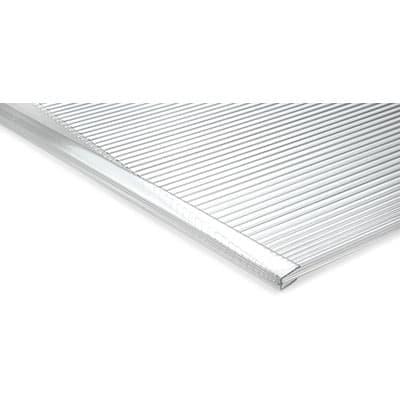 Profilo Terminale U Lastra Alveolare 200 cm 6 mm 10 Pezzi - 2
