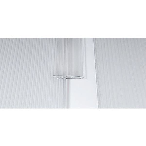 Profilo Giunzione H Lastra Alveolare 200 cm 6 mm 2 Pezzi - 2