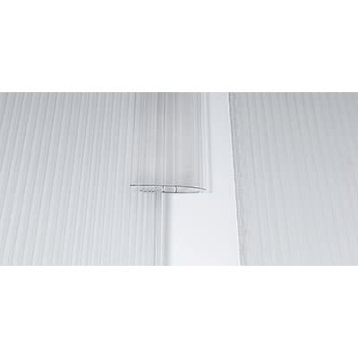 Profilo Giunzione H Lastra Alveolare 200 cm 6 mm 2 Pezzi - 2