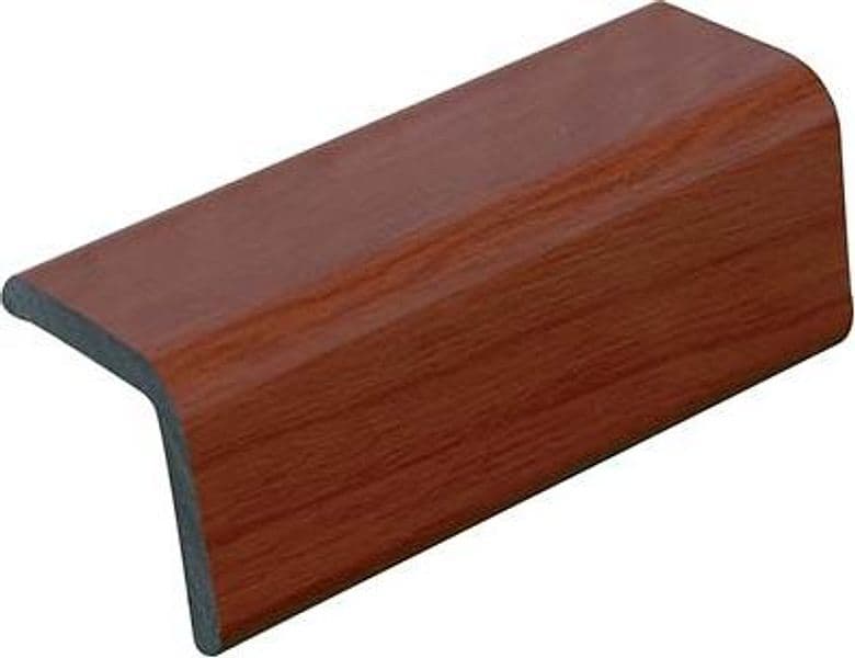 Paraspigolo Liscio Polistirene Ciliegio 30 x 30 mm H 2900 mm 10 Pezzi - 2
