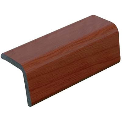 Paraspigolo Liscio Polistirene Ciliegio 30 x 30 mm H 2900 mm 10 Pezzi - 2