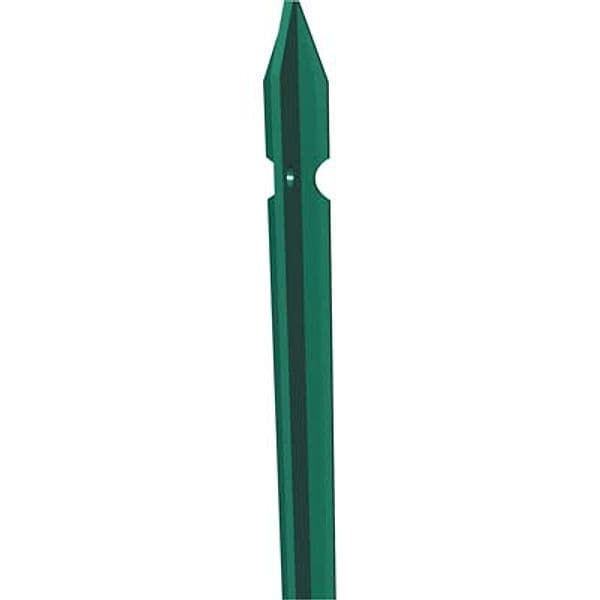 Paletto Recinzione Plasticato Sezione H 35 x 35 x 3,5 mm 250 cm 5 Pezzi - 2