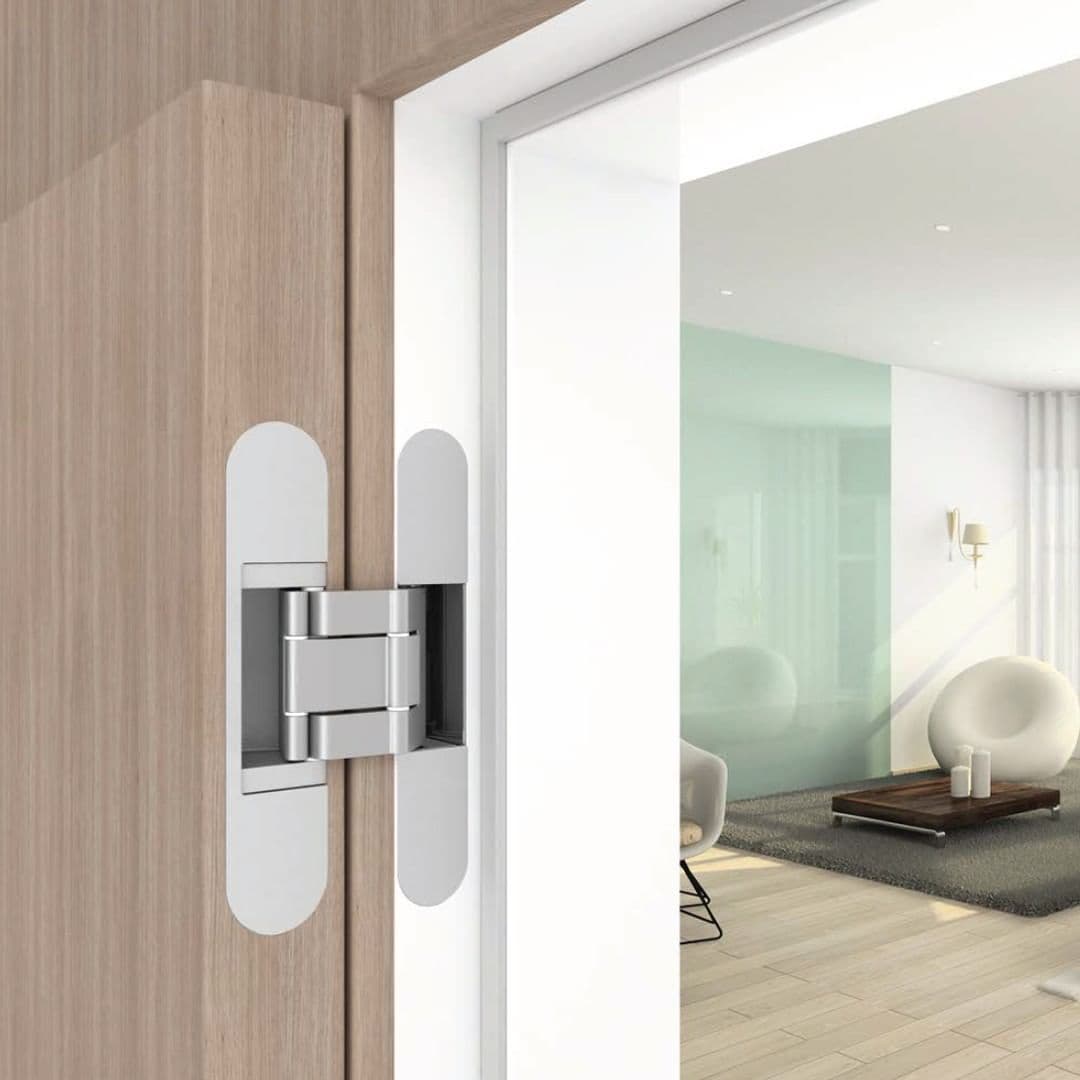 Copertura per Cerniere Invisibili Eclipse 3.2 Agb in ABS Cromo 4 Pezzi - 4