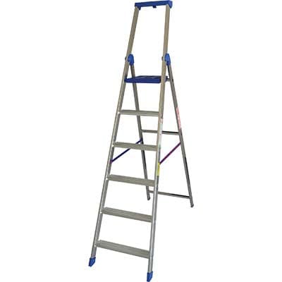 Scala Libretto Climb Evo EN131 Marchetti Alluminio Gradini 5 H 120 cm - 2
