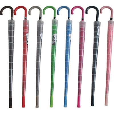 Ombrello Pioggia Salvagoccia Pl Metallo 8 Stecche Automatico 122 cm 3 Pezzi - 3