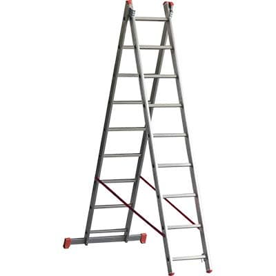 Scala Parallela 2 Rampe Orange 2 Marchetti 295 cm - 2