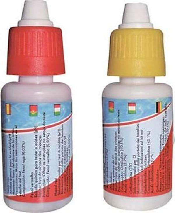 Reagente per Test Analisi PH con Cloro Domus Liquido 2XML 20 4 Confezioni - 2