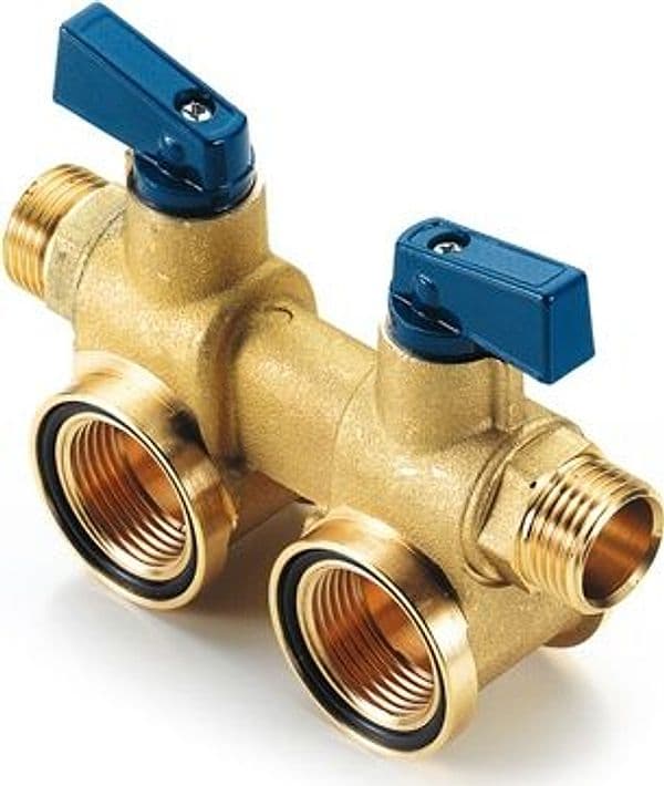 Collettore con Chiave da 3/4 Tiemm 16 x 1/2 per Ogiva Teflon 1 Via - 3