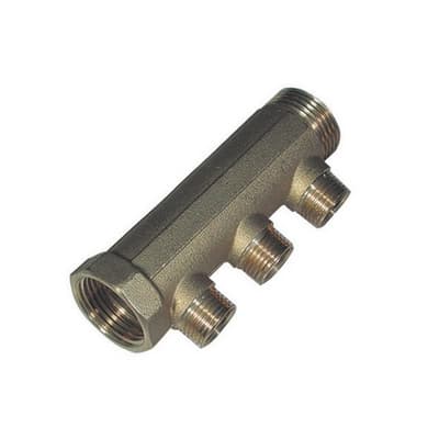 Collettore MF da 1 x ½ per Ogiva Teflon Tiemm 3 Vie - 2