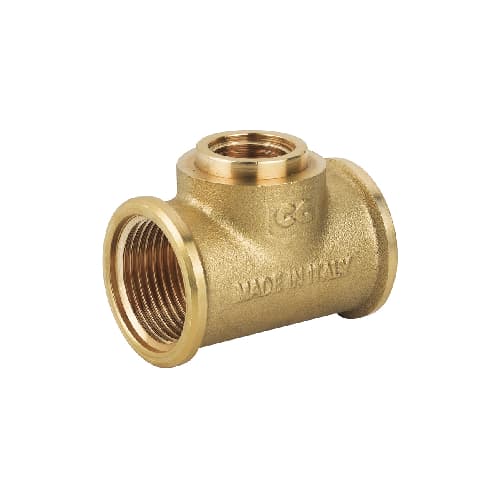 Tee Ridotto Fff in Ottone Giallo Caval 1 x ¾ x 1 - 3