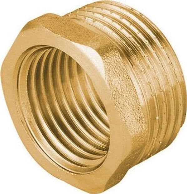 Riduzione MF in Ottone Giallo Pesante Ibp Faidf 11 x 4 x 1 Conf
