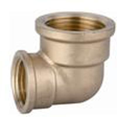 Gomito Ridotto FF in Ottone Giallo Ibp 1 x ¾ - 3