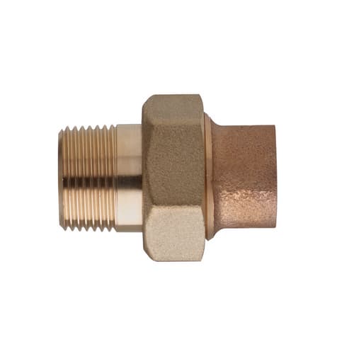 Bocchettone Bronzo 3 Pezzi M a Saldare Frabo ¾ x 16 - 2