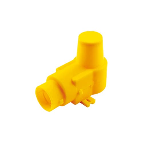 Box in Plastica per Raccordo Curvo con Flangia Tiemm - 2