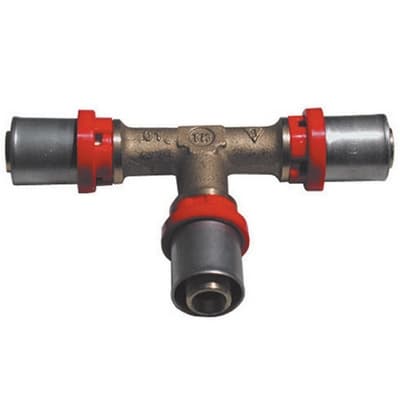 Raccordo Press a T per Multistrato Tiemm 20 x 16 x 16 - 2
