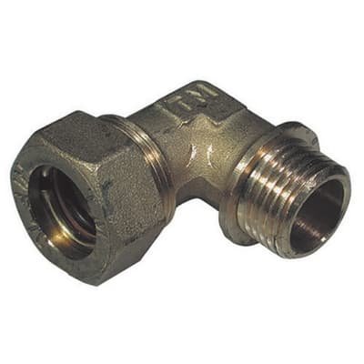 Gomito a 90 ° o Ring Maschio Conico Tiemme ¾ x 16 - 2