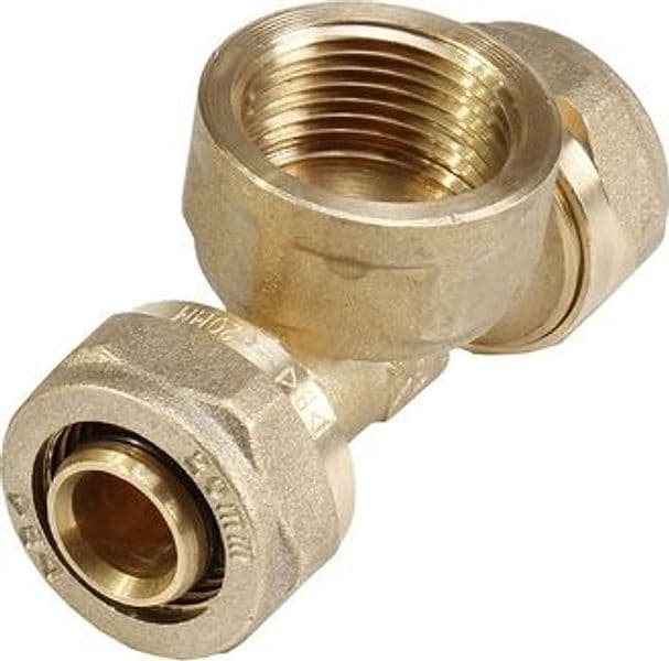 Tee F Filetto F a Compressione per Multistrato Ibp 32 x 1 x 32 - 3