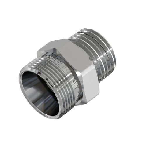 Raccordo Diritto Maschio Cromato Tiemm 24 x 19 Fil (Ø 313 K1640 a 052419 - 3
