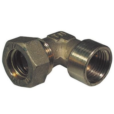 Gomito a 90 ° o Ring Femmina Tiemme ½ x 10 - 3