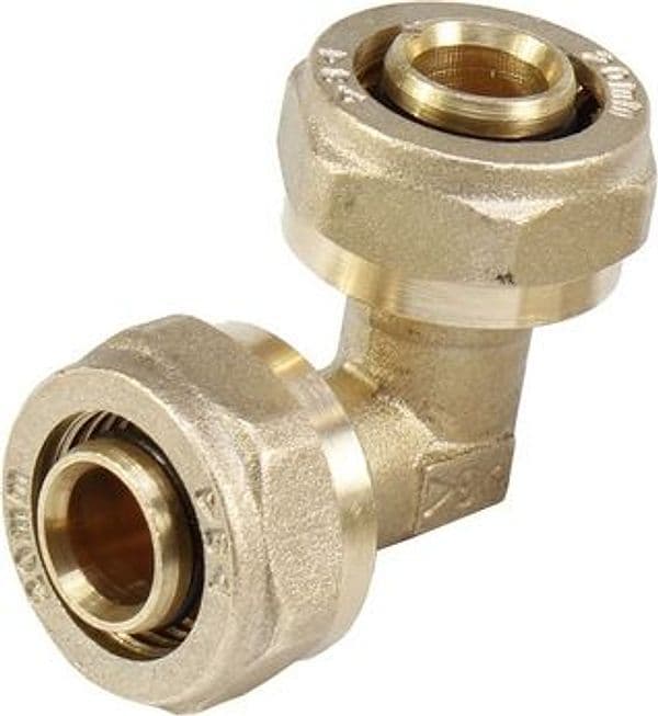 Gomito a 90 ° F a Compressione per Multistrato Ibp Ø 16 - 3
