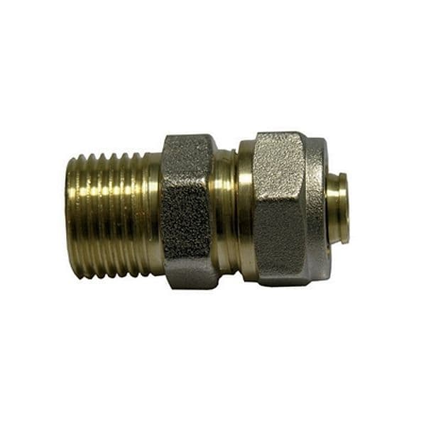 Raccordo Diritto Maschio Dfx per Multistrato Ikaro Diam 3/4 x 26 5 Pezzi - 3