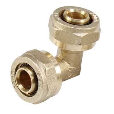 Gomito a 90 ° F a Compressione per Multistrato Ibp Ø 20 - 3