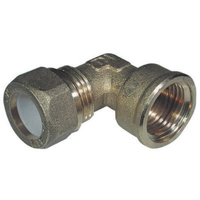 Gomito Femmina per Rame con Ogiva Teflon Tiemme ½ x 16 - 3