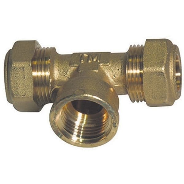 Raccordo a Tee o Ring Femmina Tiemme Gas 1/2 x 16 - 3