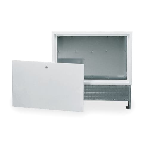 Cassetta in Acciaio Bianca per Collettori Aton 1000 mm x 720 x 90 - 3