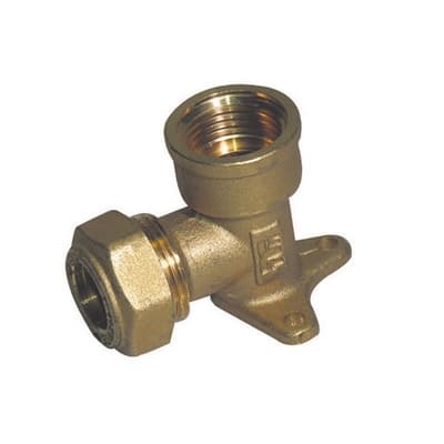 Gomito a 90 ° con Flangia o Ring Femmina Tiemme Gas Faidf ½ x 16 Conf - 3