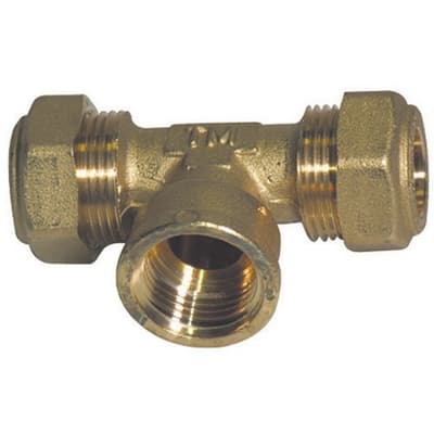 Raccordo a Tee o Ring Femmina Tiemme Gas ½ x 12 - 3