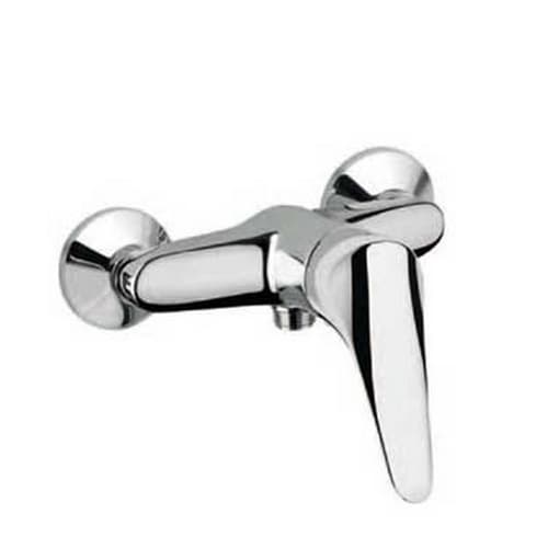 Rubinetto Miscelatore Monocomando Doccia Esterno Linea Derby Argo Cromo - 2