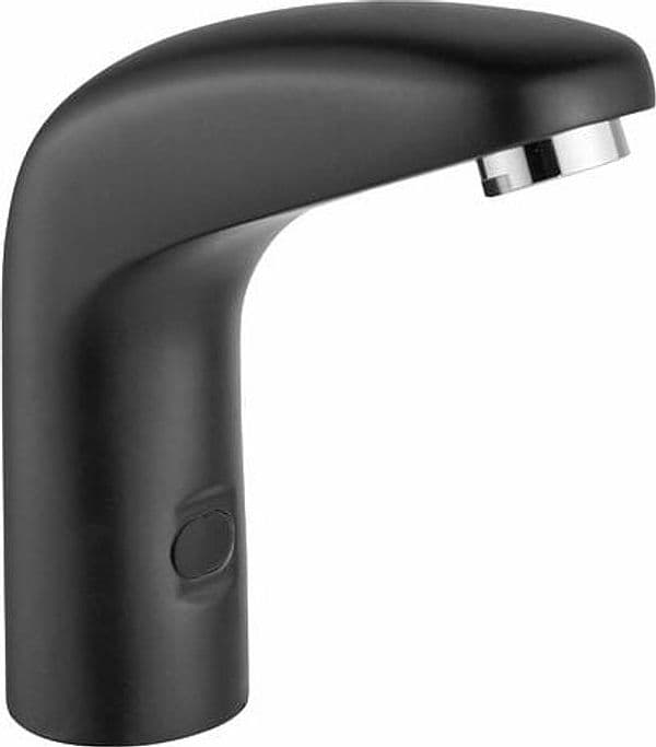 Rubinetto Elettronico per Lavabo a Batteria Idral Nero Opaco - 4