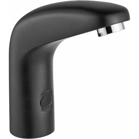 Rubinetto Elettronico per Lavabo a Batteria Idral Nero Opaco - 4