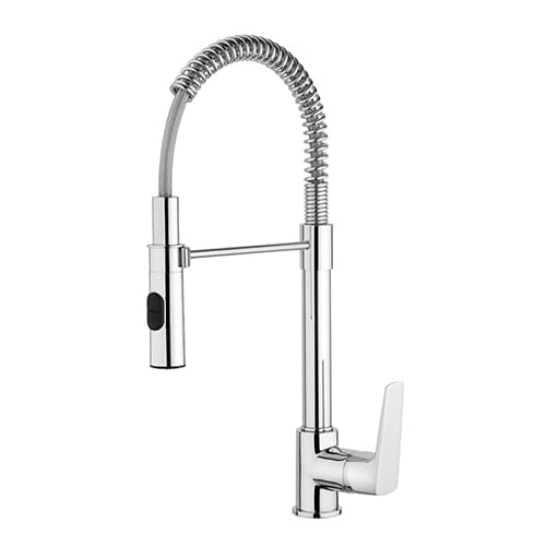 Rubinetto Miscelatore Monocomando Lavello con Doccia Estraibile 275 S267 - 3