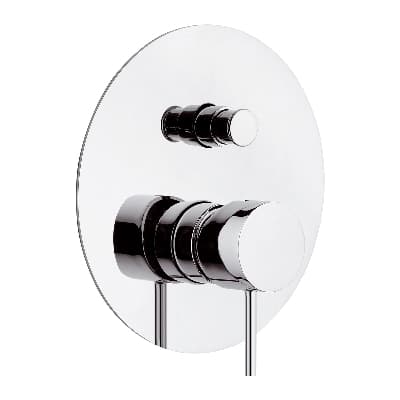 Monocomando Incasso Doccia C Deviatore Linea Ultraminimal Maria Cromo - 3